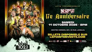 NSPW | Show 17e Anniversaire - Pabst Pre-Show