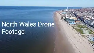 Abergele Pensarn, Rhyl, Towyn North Wales Dji Drone Footage
