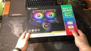 Thermaltake Water 3 0 240 ARGB Sync AIO Liquid Cooling