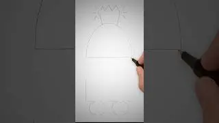 Drawing + animation + sound effects #digitalart #viralshort