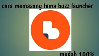 cara memasang tema di buzz launcher