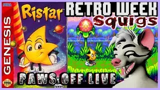 Ristar Genesis Star Child Retro Week Squigs Weasel Paws Off Live