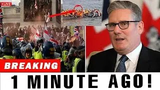 &ldquo;1 MIN AGO: Migrant Hotels Surrounded by Over 115,000 Protesters  Britain EXPLODES in FURY  News UK&rdquo;