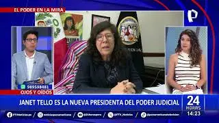 Janet Tello es la nueva presidenta del Poder Judicial