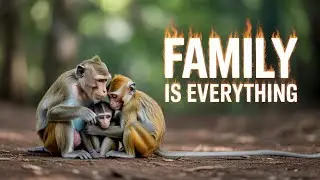 Baby Monkey's First Days With Mother in Cambodia EP 250