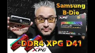 👉 Mem&oacute;ria DDR4 XPG SPECTRIX D41 CHIP Samsung B-Die ...  Overclock DDR4 ... Garantia Vitalicia !!!