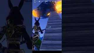 Building up to the meteor in Eminem&rsquo;s event! #fortnite #gaming #shorts