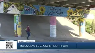 NEW ART: City unveils Crosbie Heights murals, signaling reinvestment