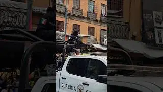 Are these streets SAFE?Guardia Nacional on Patrol: Mexico City 2025 🇲🇽