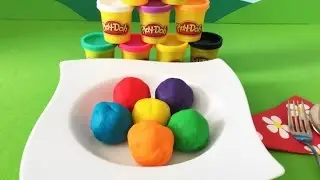Play Doh Clay Balls Surprise Toys Disney PIXAR Toy Story Monsters, Inc. FROZEN 【Emily's Show】