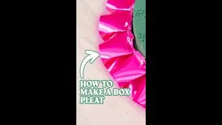 How to make pleated ribbon for floral displays 🎀