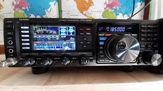 IK4GRO QSO with VK5MRD 40m, Yaesu FTDX3000 - 5 band Hyendfed endfed wire, 28/2/2020