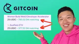 Gitcoin Grants Round 14 - Donating to WBW3, Scaffold-ETH, and Ethers.js with quadratic funding
