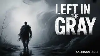 Left in the Gray | Viking Folk Doom Metal (Official Lyrics) | AkurasMusic