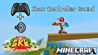 [60FPS] Xbox Controller ASMR | Sky Wars Minecraft Bedrock