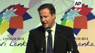 UK PM Cameron comments on dispute with Spain over Gibraltar