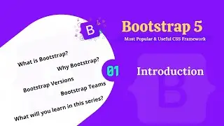 Bootstrap 5 Introduction. Bootstrap Complete Course.