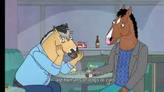 BoJack Horseman bar conversation with therapist