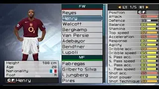 Winning Eleven | PES 5 World Patch 2004-05 Master League Gameplay Man Utd year 4 #pes #retrogaming