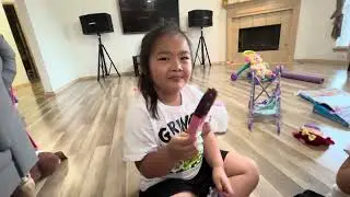 Kids tries Jonny Pop Ice Cream from Costco for the first time #icecream #costco #2025 