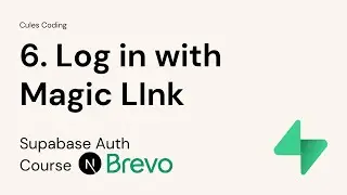 6. Как войти с помощью Magic Link с Supabase и Nextjs | Компонент сервера | Действие сервера