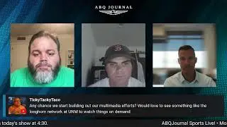 ABQJournal Sports Live! &bull;&nbsp;Geoff Grammer and Sean Reider take your questions and tal UNM Lobo sports