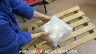 Tiles Packaging - Italian Tile Mural Store
