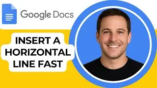 Google Docs Hack: Add a Horizontal Line in Seconds ➖ Windows PC