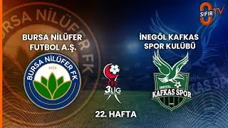 BURSA NİL&Uuml;FER FUTBOL A.Ş. - İNEG&Ouml;L KAFKAS SPOR KUL&Uuml;B&Uuml;