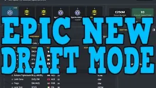 New Draft Mode in Football Manager 2016