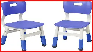 Great product -  ECR4Kids Resin Adjustable Classroom Chairs, Plastic Indoor Kids Seating for Schools