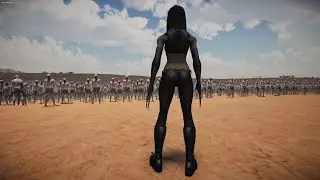 1 X-23 VS 1000 Zombies | UEBS 2
