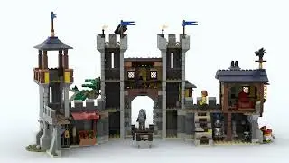 Lego 31120 Medieval Castle rotate 3D
