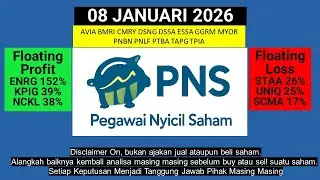 PNS I PEGAWAI NYICIL SAHAM 08 JANUARI 2026