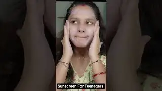 Sunscreen under rs 200 for Teenagers/school girls 👧#skincare #shorts #youtubeshorts #yt