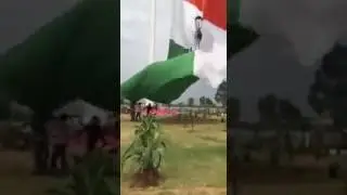 350 feet indian flag in border