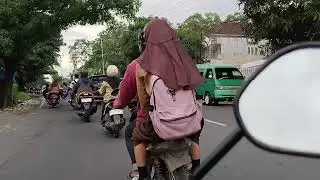 Pagi hari memulai aktivitas di Bandar Lampung. #motovlog #vivov60review 