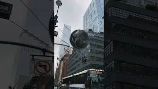 Dive into a Digital Fantasy: NYC's Thrilling AR Wonderland!  #augmentedreality #newyorkcity