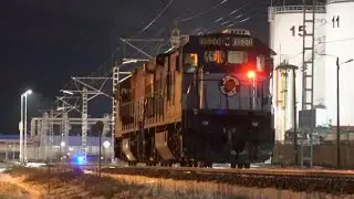 Тепловозы C36-7i 1520+1545 резервом / ex MP 9005+9054 C36-7i in action