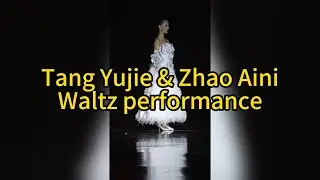 The Waltz Performance of Tang Yujie & Zhao Aini