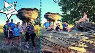 Starry Family Adventures | Mushroom Rock State Park| Trip 13:  Activity 2: Kansas
