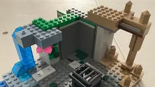 Minecraft the skeleton dungeon lego set part 2
