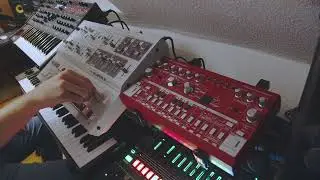 House Jam with UDO Super 6, Sequential Pro-3 & Roland TR-8
