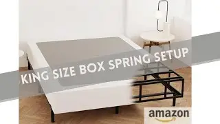 Easy Assembly 10” Amazon Box Spring