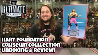 Hart Foundation Coliseum Collection Mattel Creations Unboxing & Review!