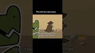 This duck has a dark secret