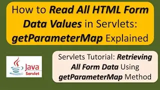 How to read all HTML form data values using the getParameterMap method? | ReadAllParameters [Map]