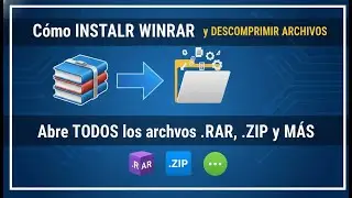 📦🗜️ C&oacute;mo INSTALAR WINRAR y DESCOMPRIMIR ARCHIVOS | Abre TODOS los archivos .RAR, .ZIP y M&Aacute;S