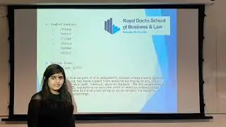 group presentation from uel MBA students