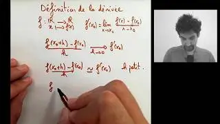 [Deepmath] 1.1. Définition de la dérivée